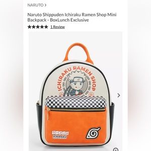 Naruto Shippuden mini backpack